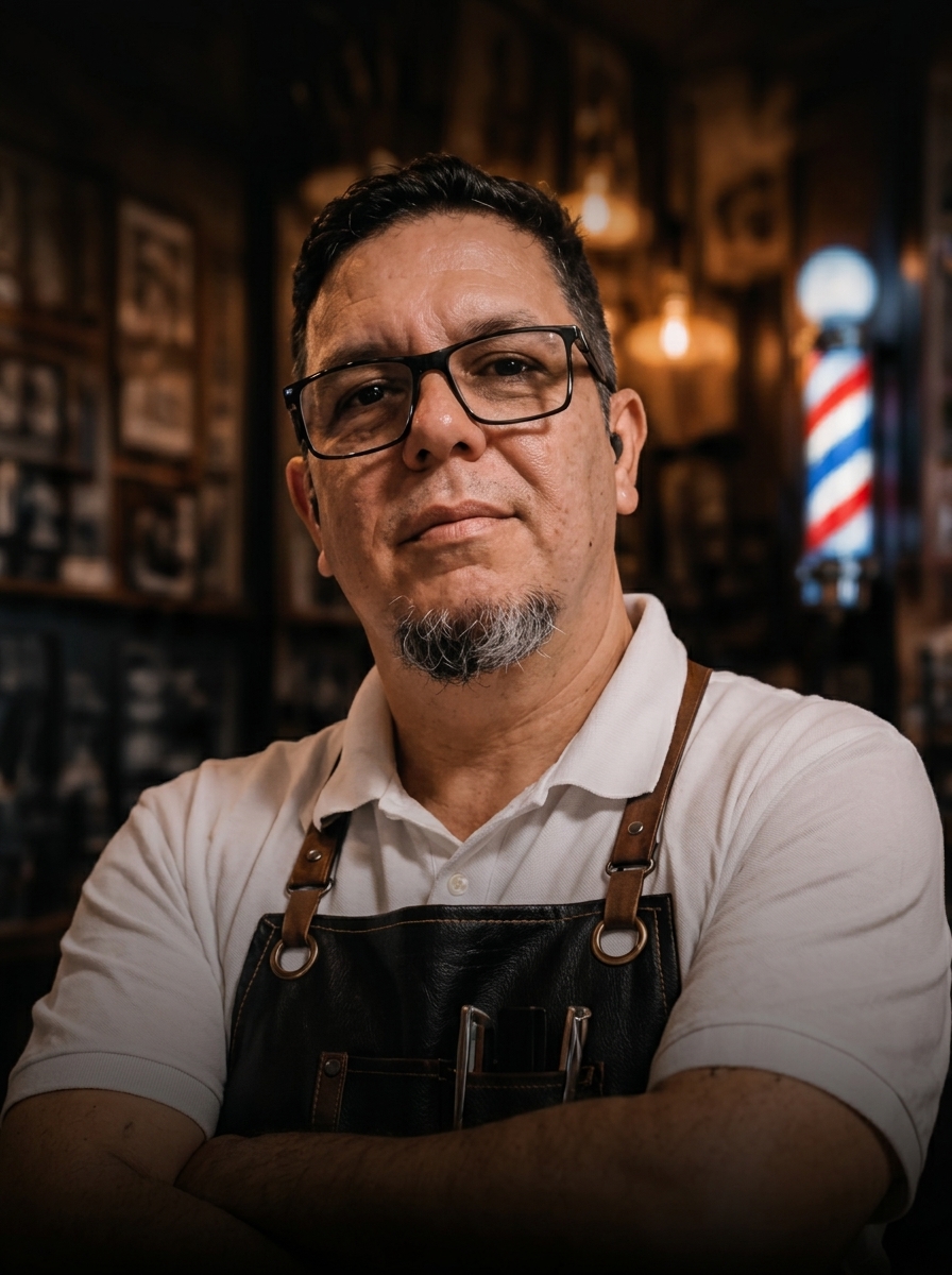 Barbeiro A Barbearia É Nossa